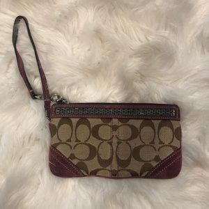 Coach wristlet!